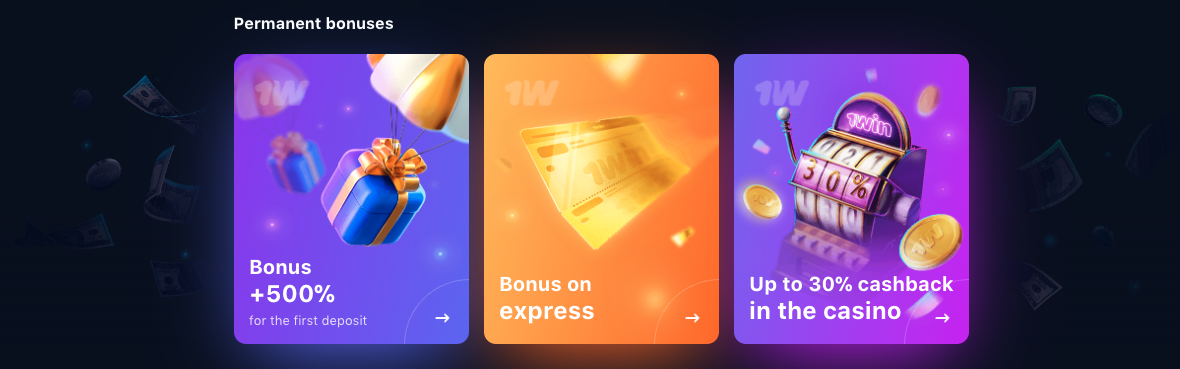 Promotional Bonuses at 1win India Casino